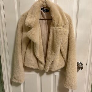 NICHOLAS Tan Teddy Jacket